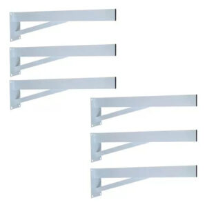 Suporte P/ Pia Parafusar Super Reforçado 50cm 6 Unidades