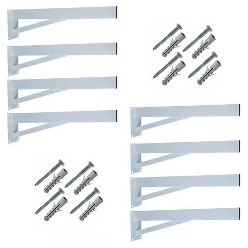 Suporte P/ Pia Parafusar Super Reforçado 50cm (8 Uni.)